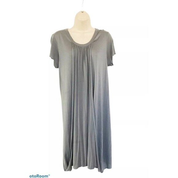 A.L.C. Dresses & Skirts - A.L.C. Gray Draped Front Tee Shirt Dress